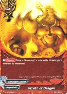 Wrath of Dragon - Character Pack Vol.1: Burning Valor - Future Card BuddyFight card