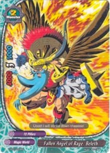 Fallen Angel of Rage, Beleth - Trial Deck: Tomorrow! Asmodai - Future Card BuddyFight card