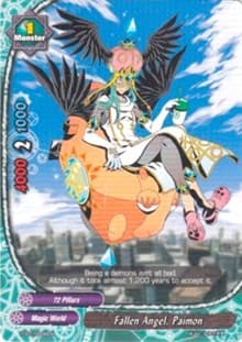 Fallen Angel, Paimon - Trial Deck: Tomorrow! Asmodai - Future Card BuddyFight card
