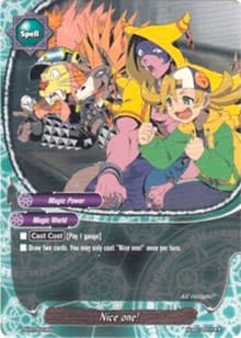 Nice one! - Trial Deck: Tomorrow! Asmodai - Future Card BuddyFight card