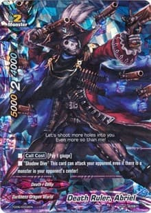 Death Ruler, Abriel (Foil) - Trial Deck: Dark Pulse - Future Card BuddyFight card