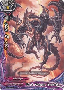 Black Dragon, Tarandus - Trial Deck: Dark Pulse - Future Card BuddyFight card