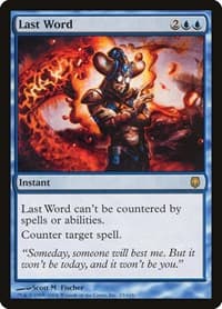 Last Word - Darksteel - Magic: The Gathering card
