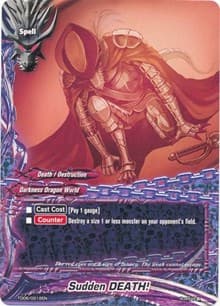 Sudden DEATH! - Trial Deck: Dark Pulse - Future Card BuddyFight card