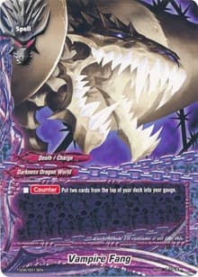Vampire Fang - Trial Deck: Dark Pulse - Future Card BuddyFight card