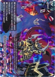 Demonic Strike Arts, Death Requiem (Foil) - Trial Deck: Dark Pulse - Future Card BuddyFight card