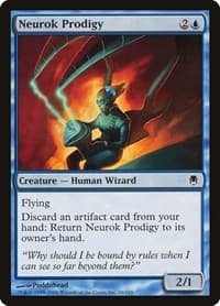 Neurok Prodigy - Darksteel - Magic: The Gathering card