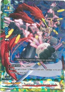 Tsukikage, Blademaster Mode (Foil) - Trial Deck: Ninja Onslaught - Future Card BuddyFight card