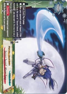 Secret Sword, Moon Fang - Trial Deck: Ninja Onslaught - Future Card BuddyFight card