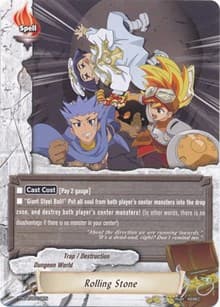 Rolling Stone - Trial Deck: Braves Explosion - Future Card BuddyFight card