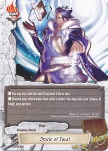 Oracle of Tuval - Trial Deck: Braves Explosion - Future Card BuddyFight card