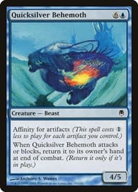 Quicksilver Behemoth - Darksteel - Magic: The Gathering card