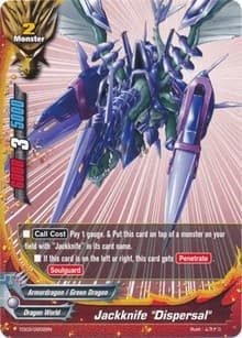Jackknife "Dispersal" - Trial Deck: Dragonic Force - Future Card BuddyFight card