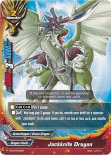Jackknife Dragon - Trial Deck: Dragonic Force - Future Card BuddyFight card
