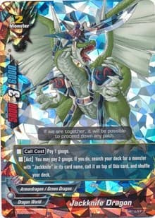 Jackknife Dragon (Foil) - Trial Deck: Dragonic Force - Future Card BuddyFight card