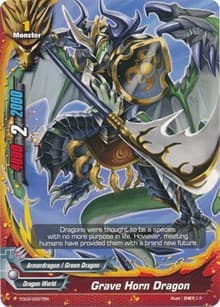Grave Horn Dragon - Trial Deck: Dragonic Force - Future Card BuddyFight card