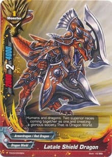Latale Shield Dragon - Trial Deck: Dragonic Force - Future Card BuddyFight card