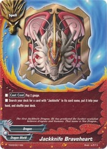 Jackknife Braveheart - Trial Deck: Dragonic Force - Future Card BuddyFight card