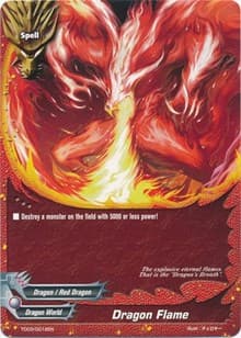 Dragon Flame - Trial Deck: Dragonic Force - Future Card BuddyFight card