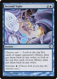 Second Sight - Darksteel - Magic: The Gathering card
