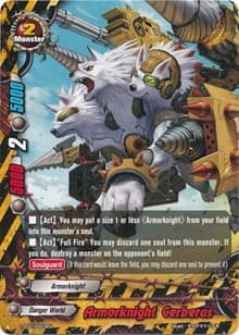 Armorknight Cerberus - Trial Deck: Savage Steel - Future Card BuddyFight card