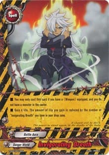 Invigorating Breath - Trial Deck: Savage Steel - Future Card BuddyFight card