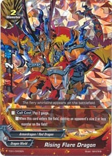 Rising Flare Dragon (Foil) - Trial Deck: Dominant Dragons - Future Card BuddyFight card