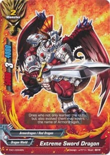 Extreme Sword Dragon - Trial Deck: Dominant Dragons - Future Card BuddyFight card