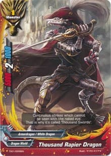 Thousand Rapier Dragon - Trial Deck: Dominant Dragons - Future Card BuddyFight card
