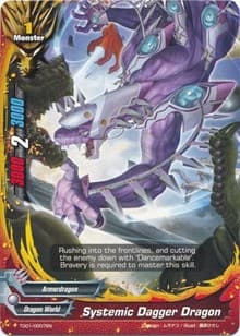 Systemic Dagger Dragon - Trial Deck: Dominant Dragons - Future Card BuddyFight card