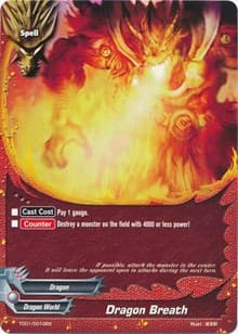 Dragon Breath - Trial Deck: Dominant Dragons - Future Card BuddyFight card