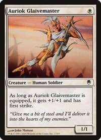 Auriok Glaivemaster - Darksteel - Magic: The Gathering card