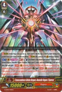 Transcendence Divine Dragon, Nouvelle Vague L'Express - G-Legend Deck Vol.2: The Overlord Blaze - Cardfight Vanguard card
