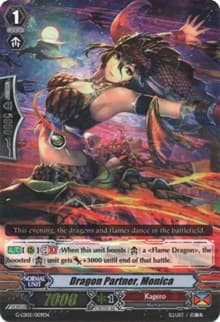 Dragon Partner, Monica (RRR Foil) - G-Legend Deck Vol.2: The Overlord Blaze - Cardfight Vanguard card