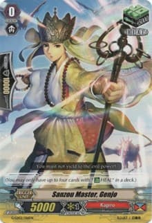 Sanzou Master, Genjo - G-Legend Deck Vol.2: The Overlord Blaze - Cardfight Vanguard card