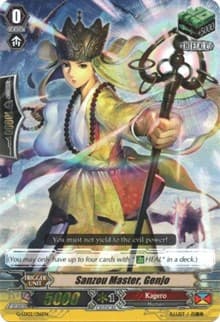 Sanzou Master, Genjo (RRR Foil) - G-Legend Deck Vol.2: The Overlord Blaze - Cardfight Vanguard card