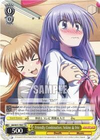 Friendly Combination, Sekine & Irie - Angel Beats! Re:Edit - Weiss Schwarz card