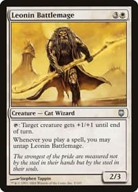 Leonin Battlemage - Darksteel - Magic: The Gathering card