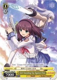 Girl Standing Up Against Fate - Angel Beats! Re:Edit - Weiss Schwarz card