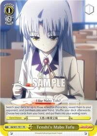 Tenshi's Mabo Tofu - Angel Beats! Re:Edit - Weiss Schwarz card