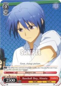 Baseball Boy, Hinata - Angel Beats! Re:Edit - Weiss Schwarz card