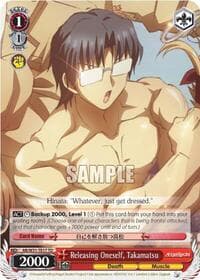 Releasing Oneself, Takamatsu - Angel Beats! Re:Edit - Weiss Schwarz card