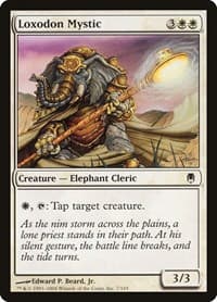 Loxodon Mystic - Darksteel - Magic: The Gathering card