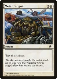 Metal Fatigue - Darksteel - Magic: The Gathering card