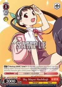 Shy Mayoi Hachikuji (TD) - BAKEMONOGATARI - Weiss Schwarz card