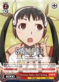 Elementary Student, Mayoi Hachikuji (TD) - BAKEMONOGATARI - Weiss Schwarz card