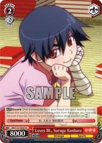 Loves BL, Suruga Kanbaru (TD) - BAKEMONOGATARI - Weiss Schwarz card