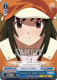 Maturing Girl, Nadeko Sengoku (TD) - BAKEMONOGATARI - Weiss Schwarz card