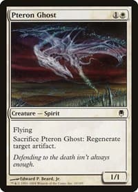 Pteron Ghost - Darksteel - Magic: The Gathering card