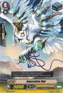 Imperative Owl - G-Start Deck 2: Knight of the Sun - Cardfight Vanguard card